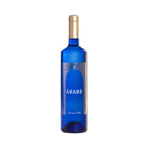 ÁRABE  Vino blanco con D.O. Vino de la tierra de Extremadura ÁRABE botella de 75 cl.