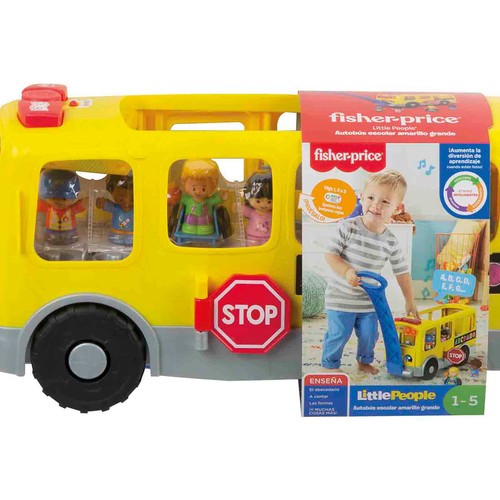 FISHER PRICE Little People Autobus escolar grande (MATTEL GTL68)