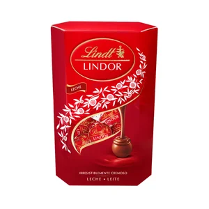 LINDT LINDOR Bombones de chocolate con leche 337 g.