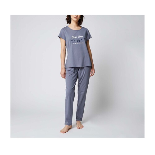 Pijama de algodón para mujer IN EXTENSO, talla M.