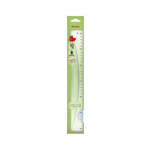Regla 30 Cms Zurdos ALCAMPO