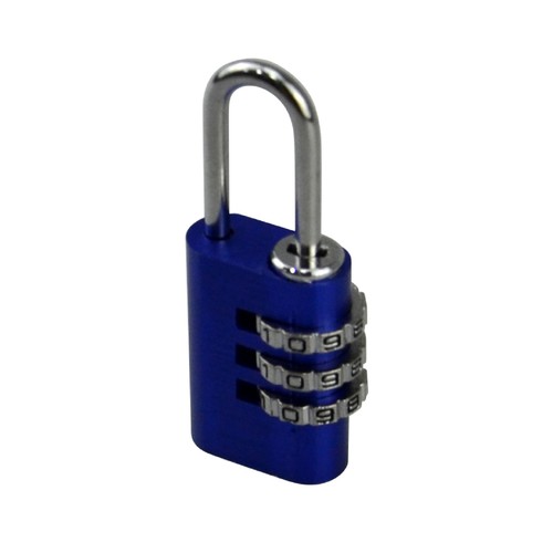 Candado de combinación de 20 milímetros, nivel seguridad 2, PRODUCTO ALCAMPO.