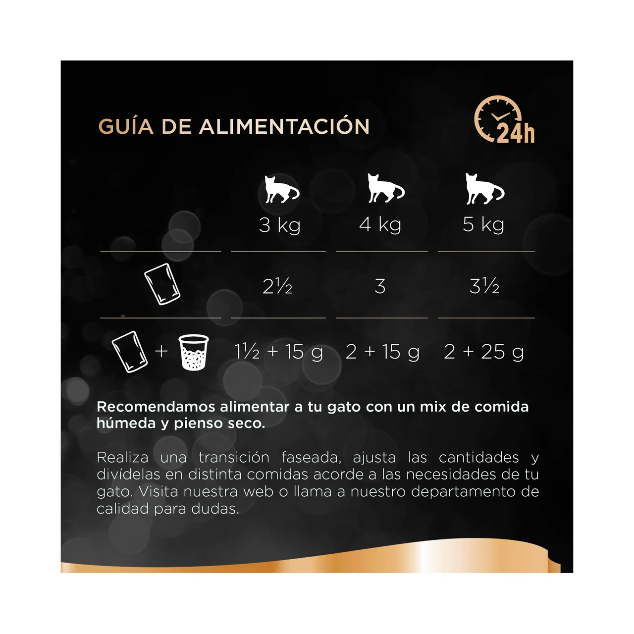 Comida para gatos gelatina selección pescados 12 uds. x 100 g.