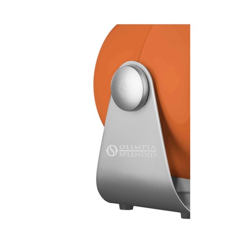 Calefactor cerámico OLIMPIA SPLENDID CaldoDesign, 1800W, termostato, función de ventilaciòn, inclinable.