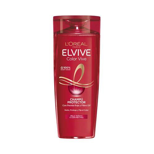 ELVIVE Champú protector para cabellos teñidos o con mechas ELVIVE Color vive 380 ml.