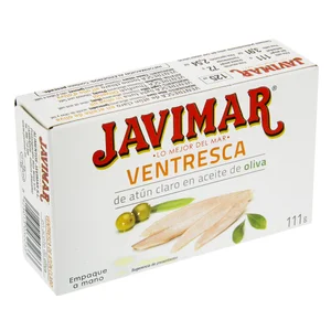 JAVIMAR Ventresca de atún claro en aceite de oliva 72g