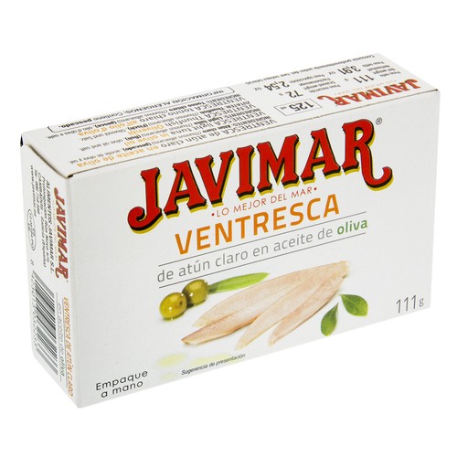 JAVIMAR Ventresca de atún claro en aceite de oliva 72g