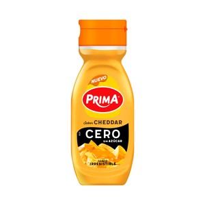 Imagen de PRIMA Salsa cheddar sin azucares añadidos 260 g.