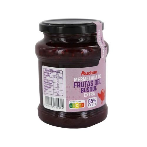 PRODUCTO ALCAMPO Mermelada Frutas del Bosque 410 g.