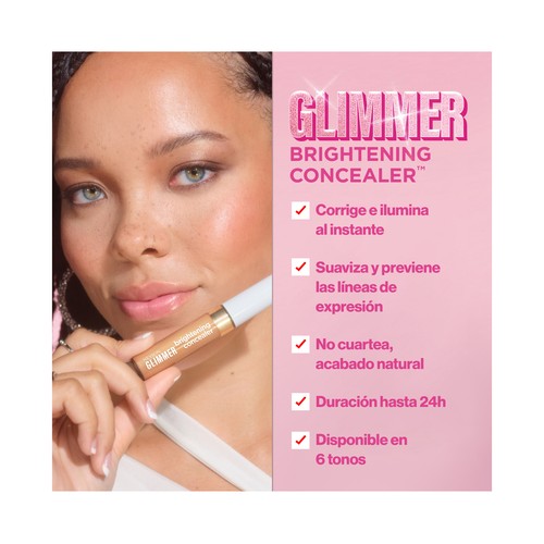 REVLON Glimmer correcting concealer tono 125 iluminador con matices neutros Corrector e iluminador.