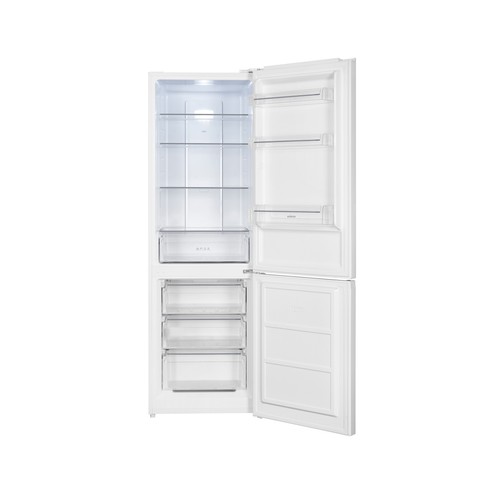 Frigorífico combi EDESA EFC-18330 NF WH, color blanco, NO FROST, clasificación energética: D, H: 186cm, A: 60cm, F: 60cm, capacidad total: 293L.
