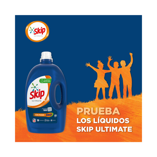 SKIP Detergente líquido con poder KH-7 SKIP ULTIMATE 65 lav