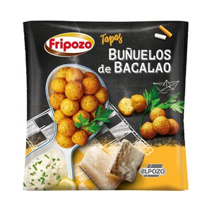 Imagen de FRIPOZO Buñuelos de bacalao congelados Tapas 500 g.