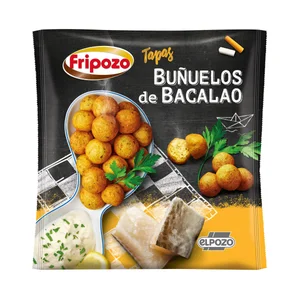 FRIPOZO Buñuelos de bacalao congelados Tapas 500 g.