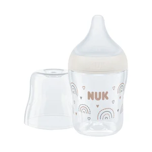 NUK Perfect match Biberón de 150 ml. con tetina de silicona suave, a partir de 0 meses.