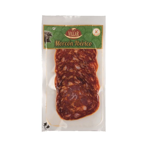 Morcón ibérico cortado en lonchas VILLAR 50 g.
