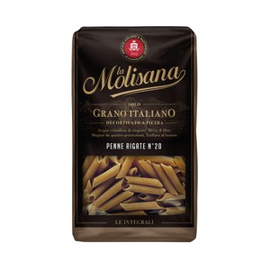 Imagen de LA MOLISANA Penne rigate nº 20 integrales (pasta seca) 500 g.