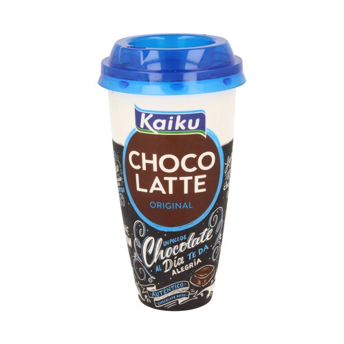 KAIKU Chocolate preparado KAIKU Choco latte original 230 ml.