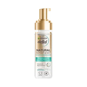 DELIAL Natural bronzer de Garnier Autobronceador con textura mousse con un 92% de ingredientes de origen natural 200 ml.