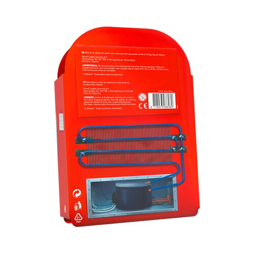 Nevera álbum coleccionable Stikeez, PRODUCTO ALCAMPO.