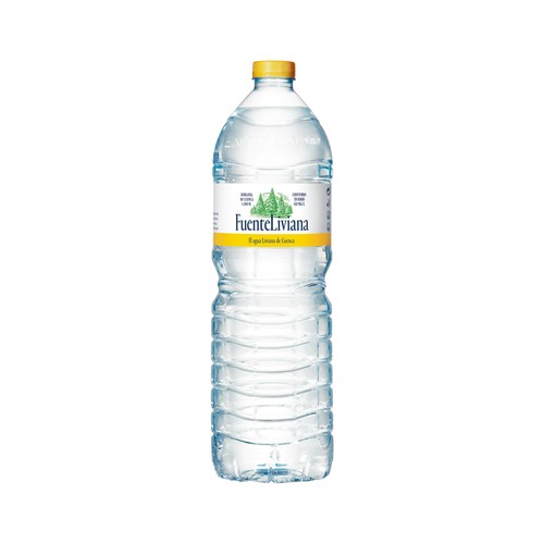 FUENTE LIVIANA Agua mineral botella de 1,5 litros