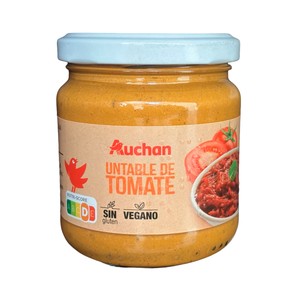 PRODUCTO ALCAMPO Untable de tomate vegano 175g.