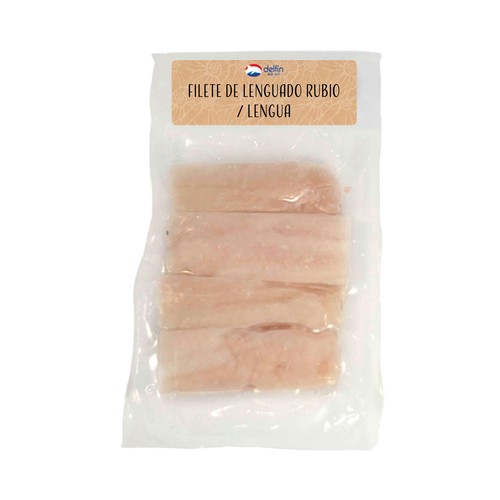 DELFÍN Filetes de lenguado, limpio, ultracongelado y envasado al vacio DELFÍN 180 g.