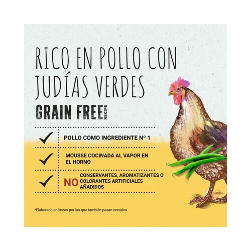 BEYOND Alimento para gatos húmedo sabor pollo BEYOND PURINA 85 g.