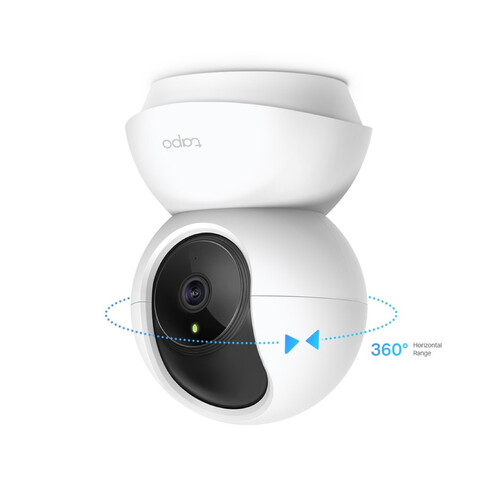 Cámara de seguridad WIFI TP-LINK Tapo C210, 3 MP, visión 360º, detección de movimientos, visión nocturna.