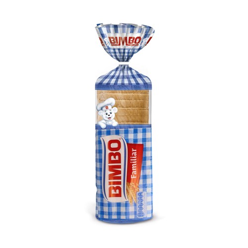 BIMBO Pan de molde (blanco) con corteza 700 g.