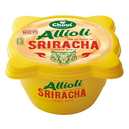 CHOVI Salsa Allioli Sriracha - 120ml.