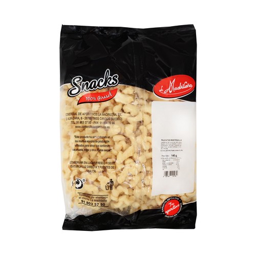 LA MADRILEÑA Palomitas mantequilla 140 g.