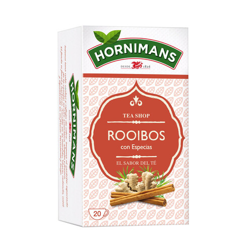 Infusión de rooibos con especias HORNIMANS 20 uds.