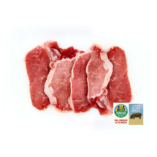 ALCAMPO CULTIVAMOS LO BUENO Filetes de cinta de lomo de cebo ibérico de cerdo