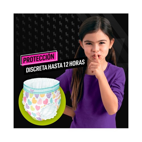 Dodot Ninjamas - Couches-culottes Nuit 4-7 Ans (17-30 Kg) - Protection Fuites, Technologie Absorption Rapide