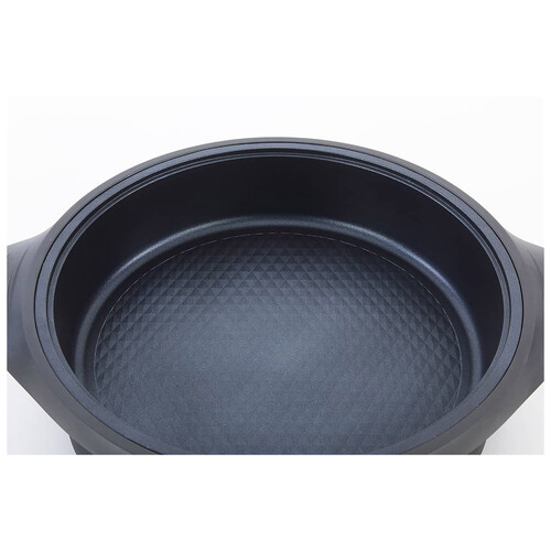Paellera eléctrica JATA PE640, 1600W, diámetro 34cm, termostato regulable, tapa de cristal.