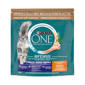 PURINA ONE Pienso para gatos esterilizado a base de pollo PURINA ONE 1,5 kg.