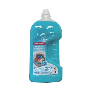 NETTOCLEAN Detergente líquido para lavadora, apto para ropa blanca y de color 33 dosis 3 l.