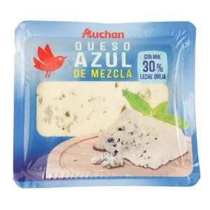 AUCHAN Queso azul 100 g Producto Alcampo.