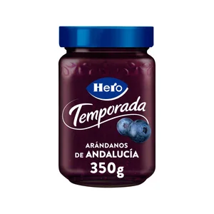 HERO Mermelada de arándanos de temporada 350 g.