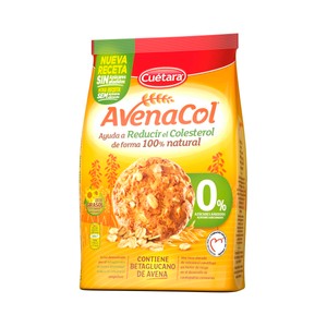 Avenacol Galletas de avena 0% azúcar 250 g.