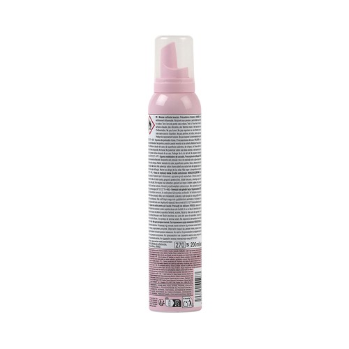 COSMIA Espuma de peinado con provitamina B5, para cabellos rizados y ondulados 200 ml.