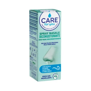 CARE FOR YOU Spray nasal descongestinante con agua de mar, aloe vera y grosella negra CARE FOR YOU 20 ml.
