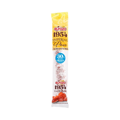 Longaniza imperial con pavo de categoria extra EL POZO Imperial 1954 240 g.