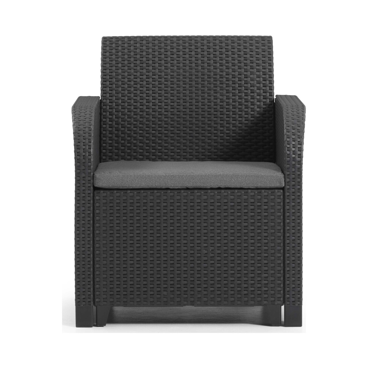 Conjunto jardín con sofá, 2 sillones individuales y mesa, KETER