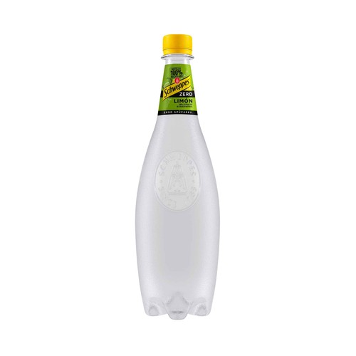 SCHWEPPES ZERO  Refresco de limón botella de 1 l.