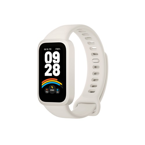 Smart Band 9 Active, XIAOMI, pulsera de actividad blanca.