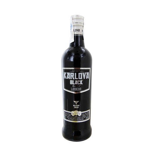 ERISTOFF Black  Bebida espirituosa de vodka negro botella de 70 cl.