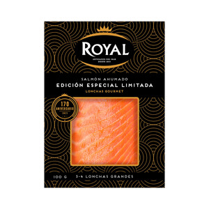 Imagen de ROYAL Salmon ahumado gourmet 100 g.