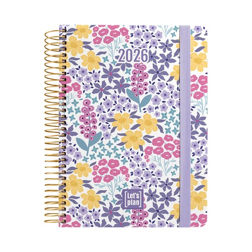 Agenda 2026 15x21 design 3 surtido. GRAFOPLAS